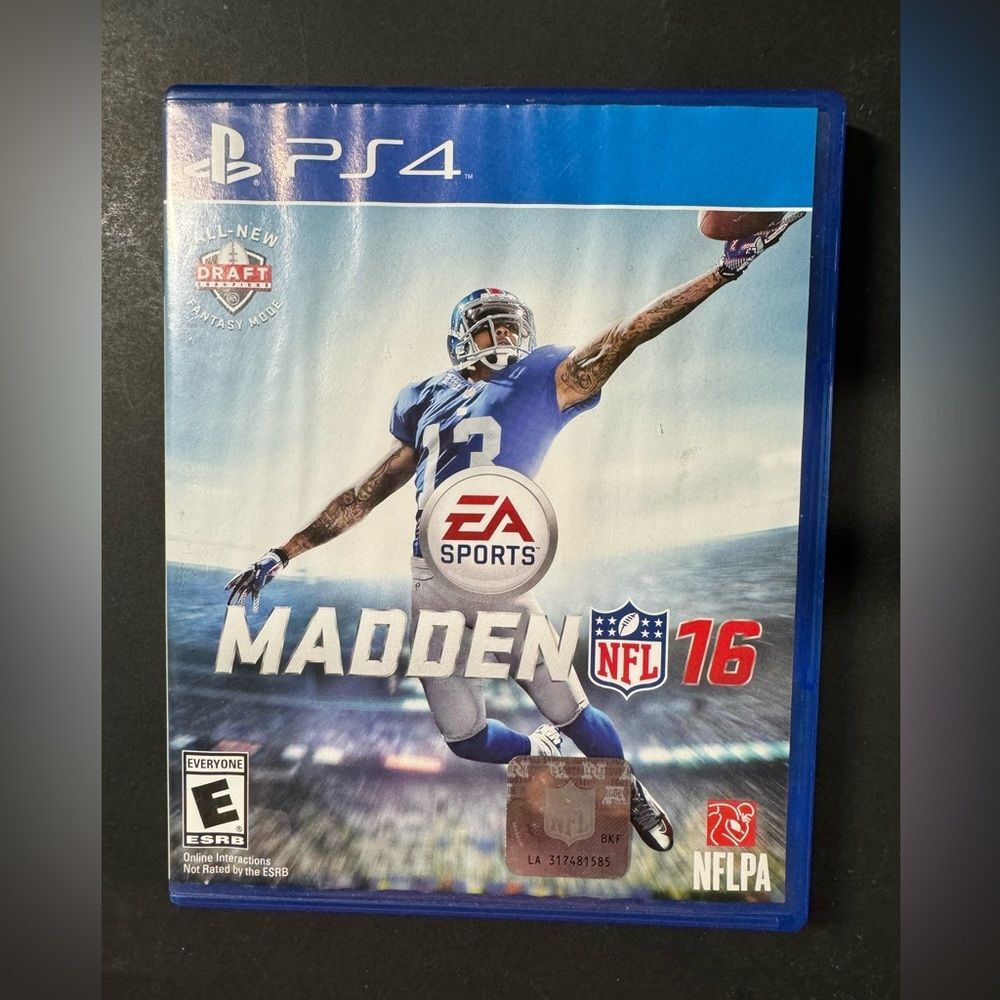 Madden NFL 16 (Sony PlayStation 4, 2015)